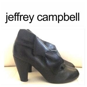 Jeffrey Campbell Black Ankle Boots